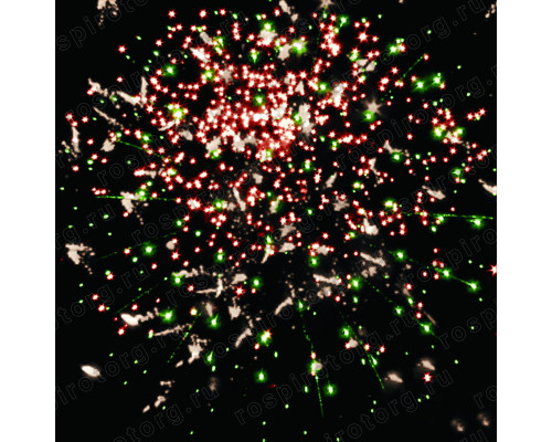 Фейерверк + фонтан РС2568 Космополитен (1 х 7 залпов) Русская пиротехника